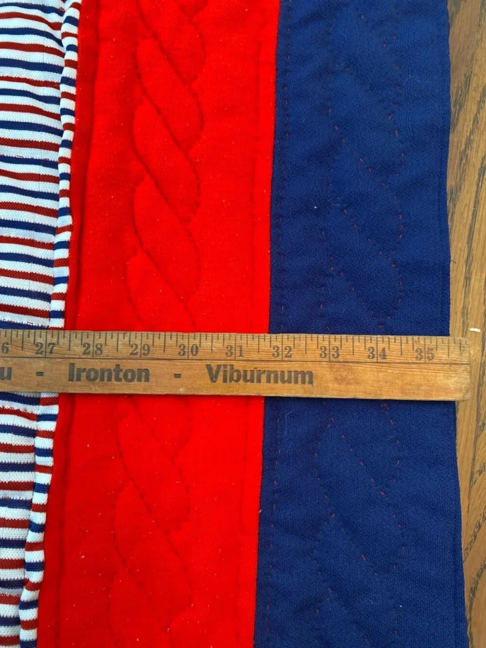Handquilted Patriotic Americana Quilt 94